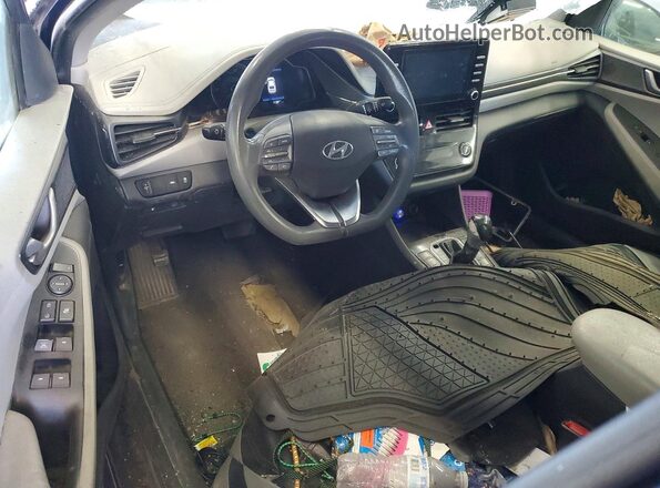 KMHC65LC6LU242735 2020 HYUNDAI IONIQ Blue Առջևի վահանակի տեսք