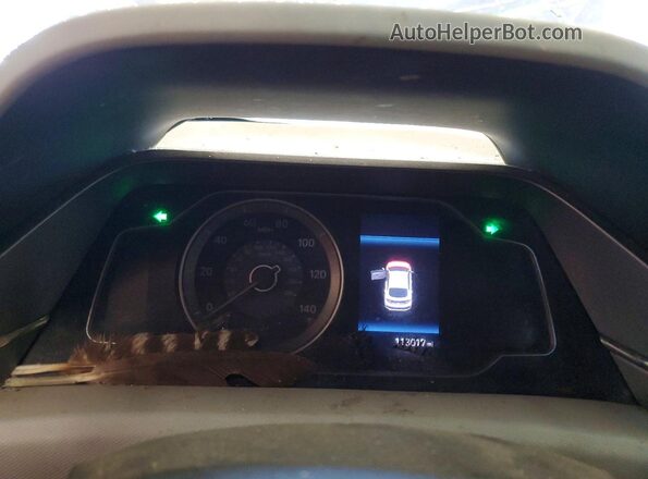 KMHC65LC6LU242735 2020 HYUNDAI IONIQ Blue Սարքավորումների վահանակի տեսք