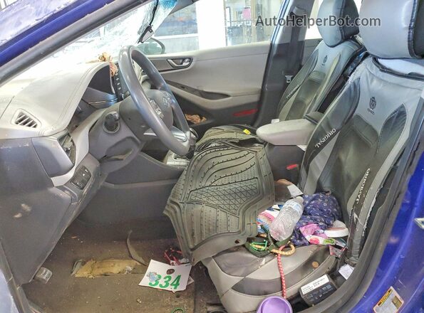 KMHC65LC6LU242735 2020 HYUNDAI IONIQ Blue Սալոնի դիմացի տեսք