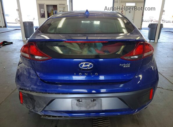 KMHC65LC6LU242735 2020 HYUNDAI IONIQ Blue Հետևի տեսք