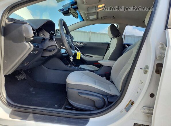 KMHC65LC6MU245409 2021 HYUNDAI IONIQ White Սալոնի դիմացի տեսք