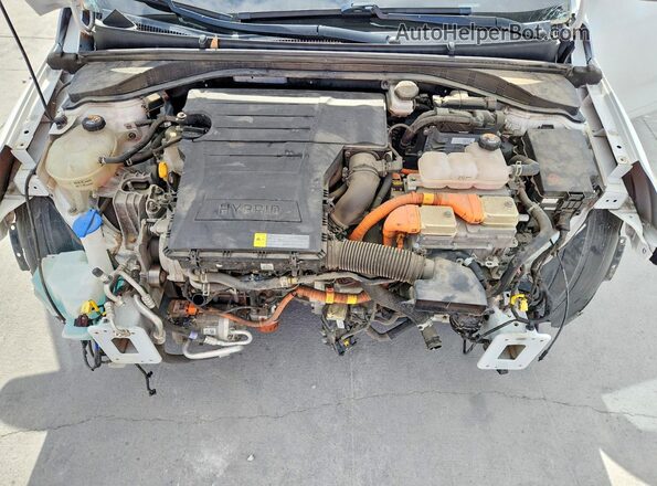 KMHC65LC6MU245409 2021 HYUNDAI IONIQ White Սալոնի հետևի տեսք