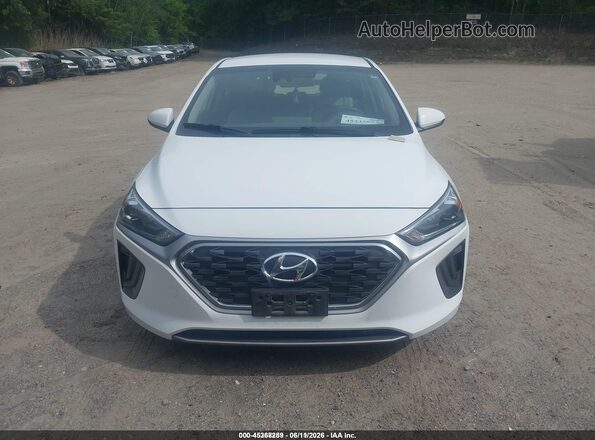 KMHC65LC6MU246933 2021 HYUNDAI IONIQ HYBRID White 