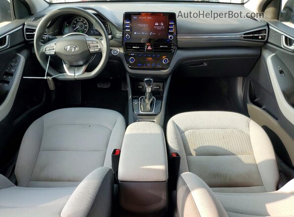 KMHC65LC6MU261481 2021 HYUNDAI IONIQ Black Widok deski rozdzielczej