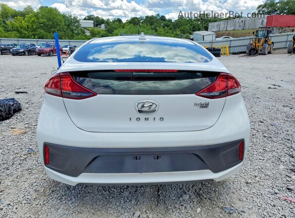 KMHC65LC6NU277651 2022 HYUNDAI IONIQ White Widok z tyłu