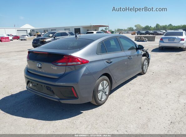 KMHC65LC7HU025136 2017 HYUNDAI IONIQ HYBRID Gray უკანა მარჯვენა