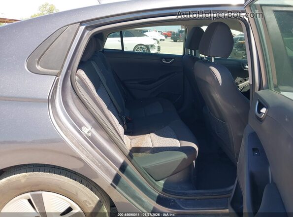 KMHC65LC7HU025136 2017 HYUNDAI IONIQ HYBRID Gray VIN კოდის სტიკერის ხედი