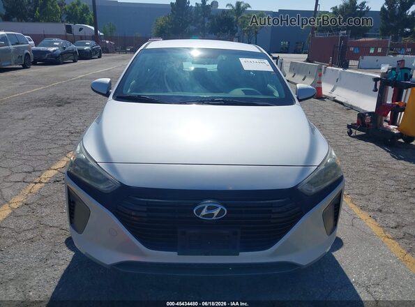 KMHC65LC7KU158566 2019 HYUNDAI IONIQ HYBRID Silver Vista del cuadro de instrumentos