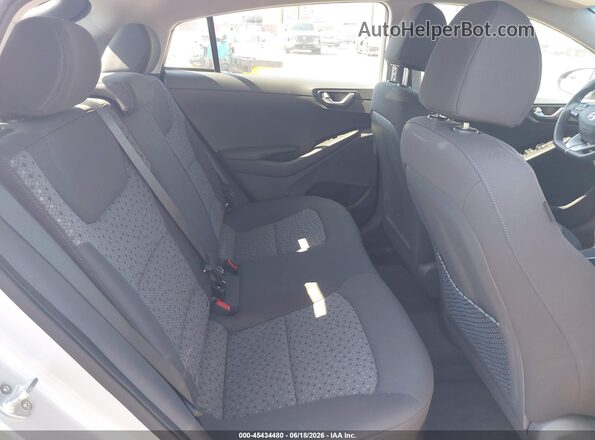 KMHC65LC7KU158566 2019 HYUNDAI IONIQ HYBRID Silver Vista de la etiqueta del VIN