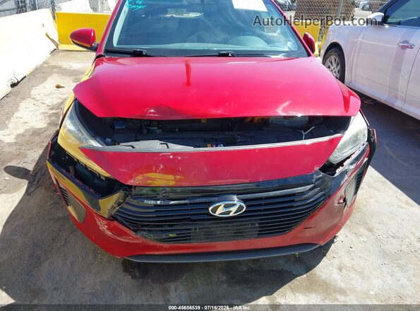 KMHC65LC7KU171379 2019 HYUNDAI IONIQ HYBRID Red Front view