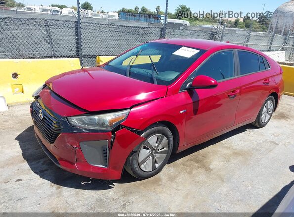 KMHC65LC7KU171379 2019 HYUNDAI IONIQ HYBRID Red Front left