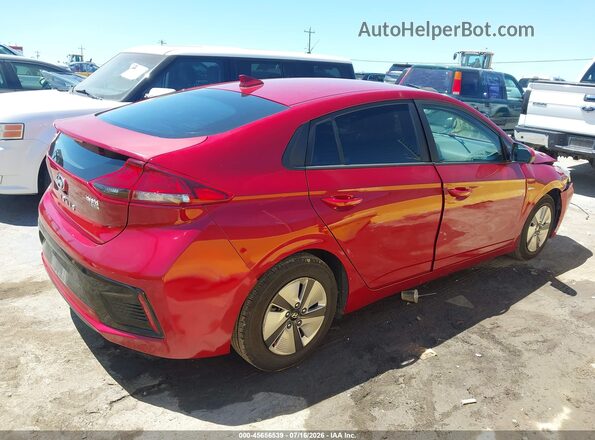 KMHC65LC7KU171379 2019 HYUNDAI IONIQ HYBRID Red Rear right