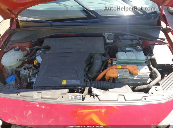 KMHC65LC7KU171379 2019 HYUNDAI IONIQ HYBRID Red Rear view