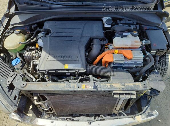KMHC65LC7KU179868 2019 HYUNDAI IONIQ Черный Вид задней части салона