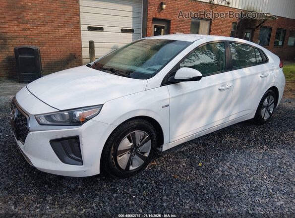 KMHC65LC7LU220002 2020 HYUNDAI IONIQ HYBRID White Przód lewy