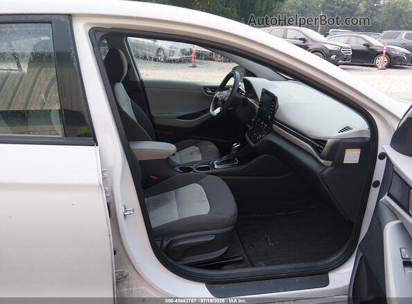 KMHC65LC7LU220002 2020 HYUNDAI IONIQ HYBRID White Widok wnętrza z przodu