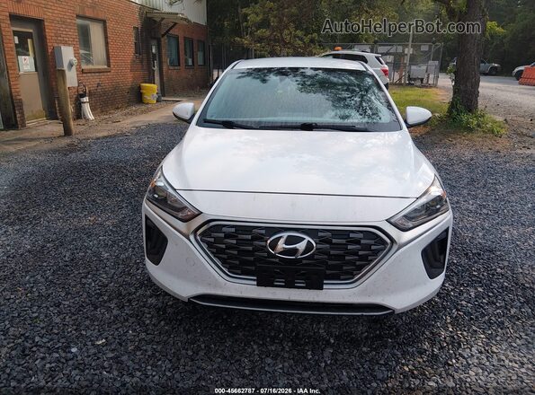 KMHC65LC7LU220002 2020 HYUNDAI IONIQ HYBRID White Widok wnętrza 360 stopni