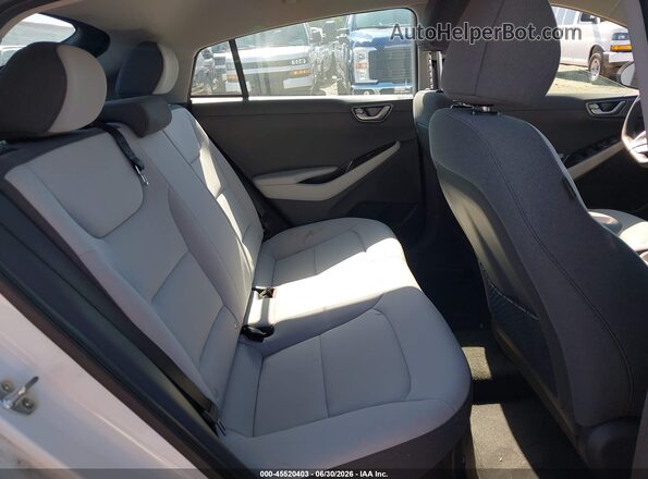 KMHC65LC7MU245693 2021 HYUNDAI IONIQ HYBRID White VIN კოდის სტიკერის ხედი