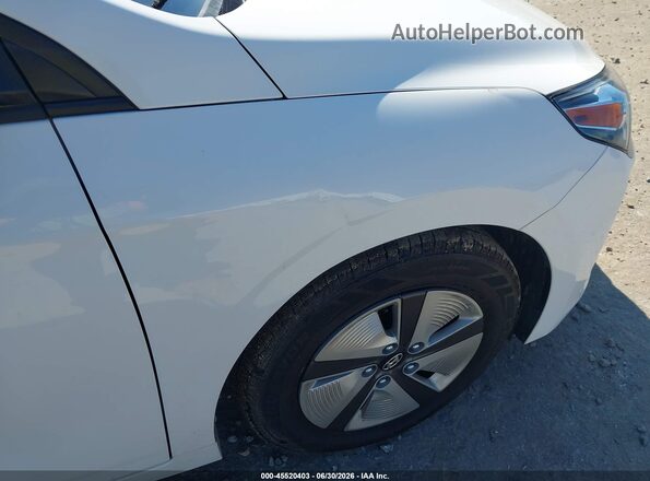 KMHC65LC7MU245693 2021 HYUNDAI IONIQ HYBRID White წინა ხედი