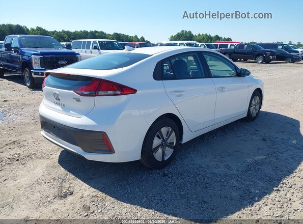 KMHC65LC7MU245693 2021 HYUNDAI IONIQ HYBRID White უკანა მარჯვენა