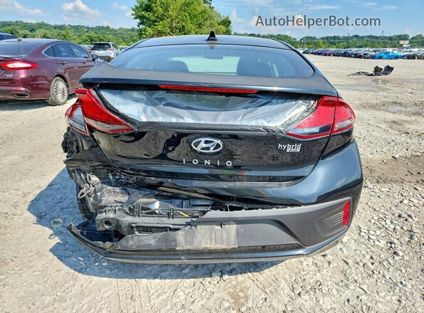 KMHC65LC8HU038817 2017 HYUNDAI IONIQ Blue Rear view