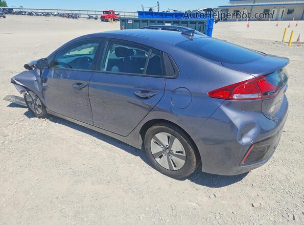 KMHC65LC8HU055410 2017 HYUNDAI IONIQ Charcoal Trasero izquierdo