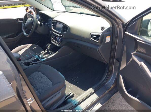 KMHC65LC8JU076702 2018 HYUNDAI IONIQ HYBRID Gray Սալոնի դիմացի տեսք