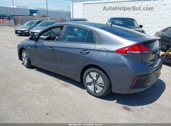 KMHC65LC8JU076702 2018 HYUNDAI IONIQ HYBRID Gray Հետևի ձախ