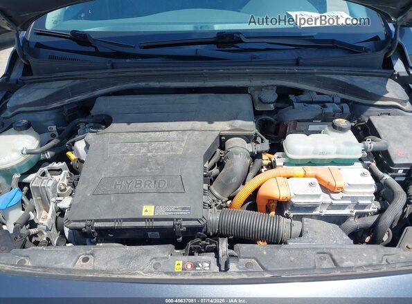 KMHC65LC8JU076702 2018 HYUNDAI IONIQ HYBRID Gray Հետևի տեսք