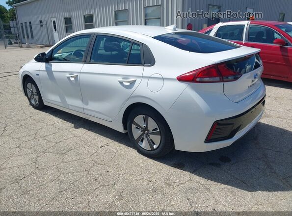 KMHC65LC8KU106721 2019 HYUNDAI IONIQ HYBRID White Rear left