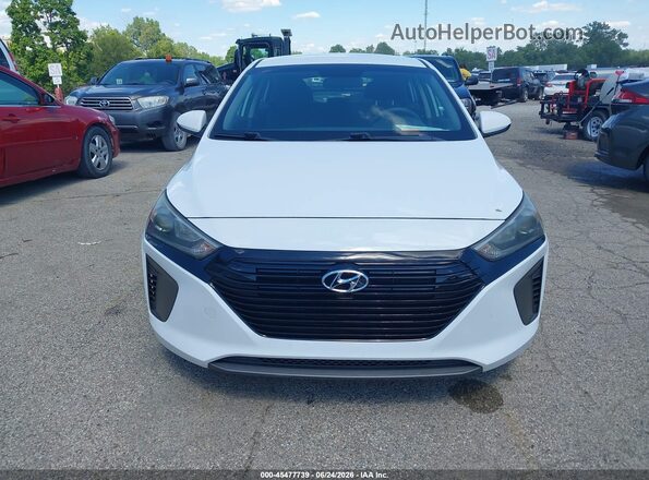 KMHC65LC8KU106721 2019 HYUNDAI IONIQ HYBRID White 