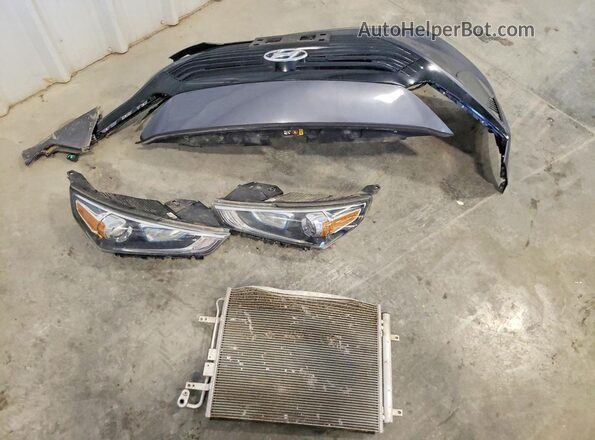 KMHC65LC8KU129366 2019 HYUNDAI IONIQ Gray Widok komory silnika