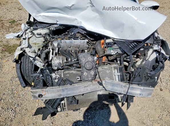 KMHC65LC8KU163548 2019 HYUNDAI IONIQ White უკანა სალონის ხედი