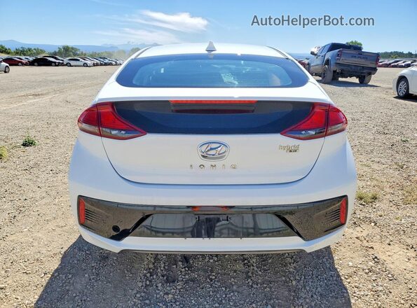 KMHC65LC8KU163548 2019 HYUNDAI IONIQ White უკანა ხედი
