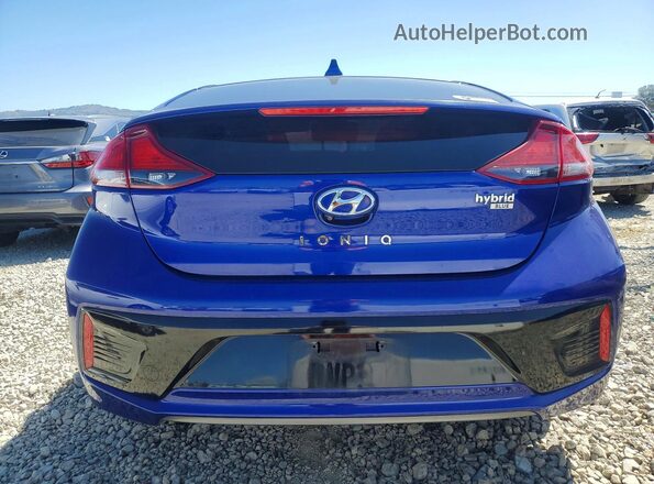 KMHC65LC8KU170788 2019 HYUNDAI IONIQ Синий Вид сзади