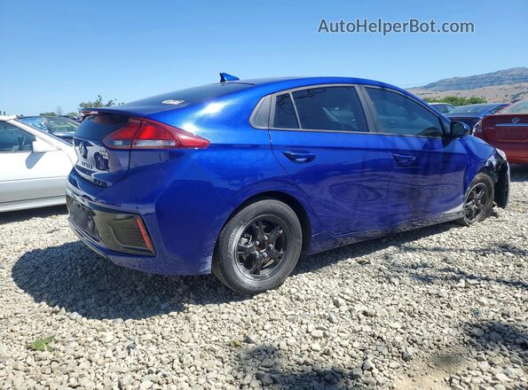 KMHC65LC8KU170788 2019 HYUNDAI IONIQ Синий Задняя правая четверть