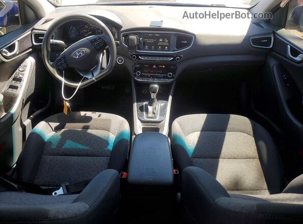 KMHC65LC8KU170788 2019 HYUNDAI IONIQ Синий Вид панели приборов