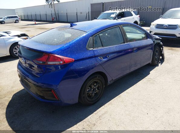 KMHC65LC8KU178874 2019 HYUNDAI IONIQ HYBRID Blue Trasero derecho