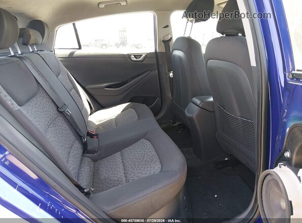 KMHC65LC8KU178874 2019 HYUNDAI IONIQ HYBRID Blue Vista de la etiqueta del VIN