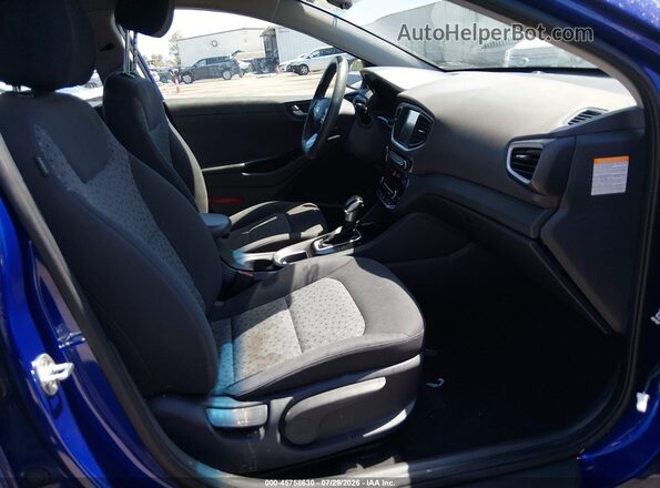 KMHC65LC8KU178874 2019 HYUNDAI IONIQ HYBRID Blue Vista interior delantera