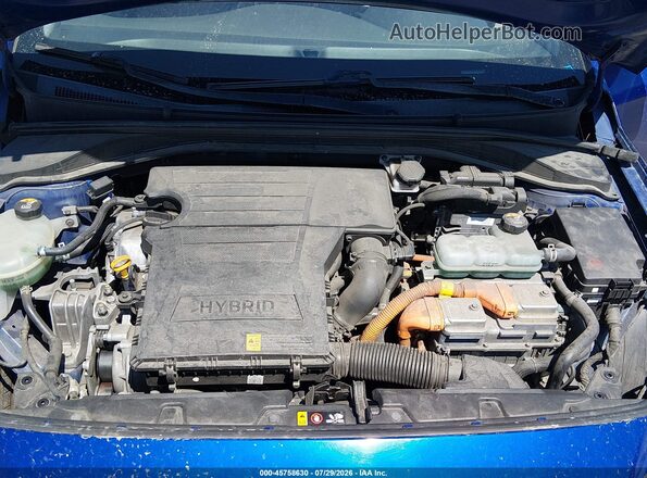 KMHC65LC8KU178874 2019 HYUNDAI IONIQ HYBRID Blue Vista trasera