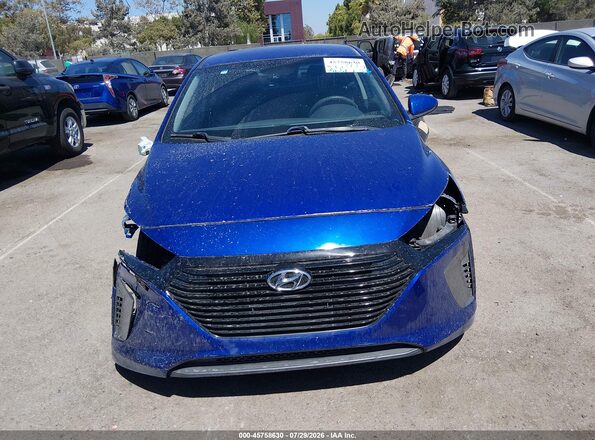 KMHC65LC8KU178874 2019 HYUNDAI IONIQ HYBRID Blue Vista interior trasera