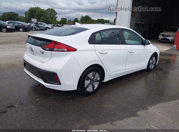 KMHC65LC8LU219778 2020 HYUNDAI IONIQ HYBRID White უკანა მარჯვენა