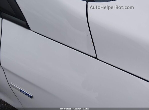 KMHC65LC8LU219778 2020 HYUNDAI IONIQ HYBRID White ხელსაწყოთა პანელის ხედი