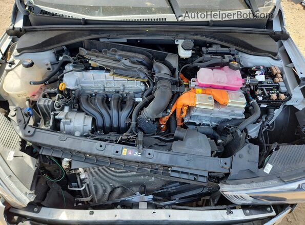 KMHC65LC8NU268367 2022 HYUNDAI IONIQ Silver უკანა სალონის ხედი