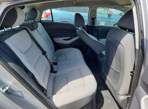 KMHC65LC8NU268367 2022 HYUNDAI IONIQ Silver უკანა სავარძლების ხედი
