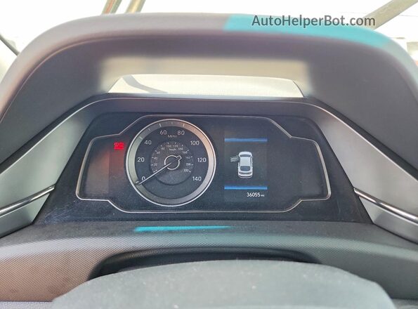 KMHC65LC8NU268367 2022 HYUNDAI IONIQ Silver ხელსაწყოთა პანელის ხედი