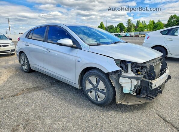 KMHC65LC9JU091080 2018 HYUNDAI IONIQ Silver Przód prawy