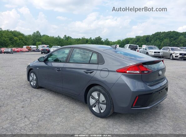 KMHC65LC9JU101168 2018 HYUNDAI IONIQ HYBRID Gray Tył lewy
