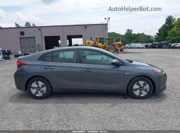 KMHC65LC9JU101168 2018 HYUNDAI IONIQ HYBRID Gray 